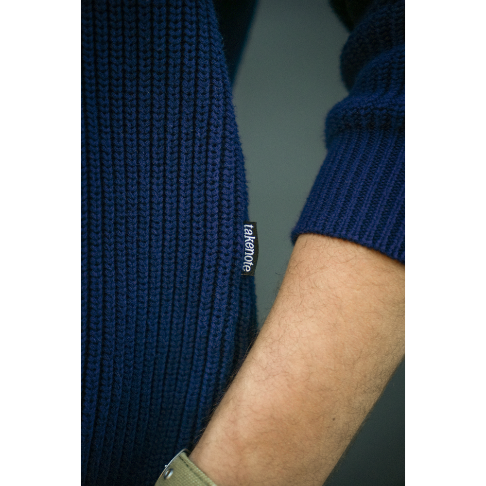 Helmsman Sweater - Navy